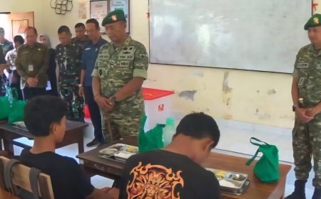 Danrem 163/Wira Satya Tinjau Langsung Program Makan Bergizi Gratis