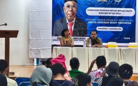 BGN Ajak Warga Manokwari Awasi Kualitas Program Makan Bergizi Gratis