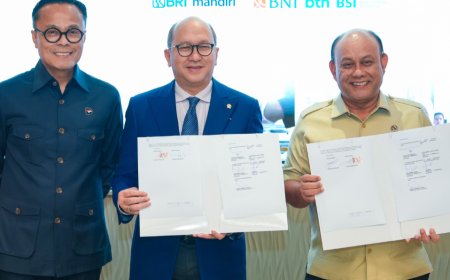 BGN Bersama Danantara dan Himbara Menandatangani MoU untuk Mendukung Pembiayaan Pembangunan SPPG Nasional