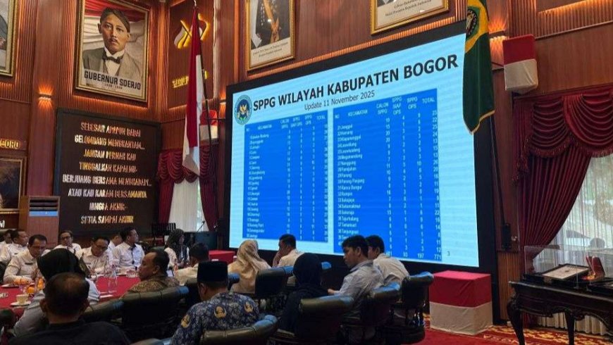 Bupati Bogor Komitmen Pembangunan Dapur MBG Siap Beroperasi pada Januari 2026
