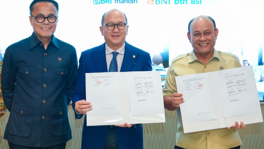 BGN Bersama Danantara dan Himbara Menandatangani MoU untuk Mendukung Pembiayaan Pembangunan SPPG Nasional