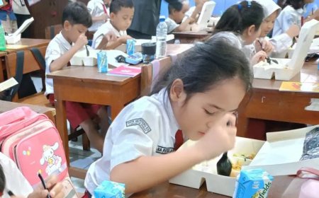 Program Makan Bergizi Gratis Dinilai Efektif dalam Memenuhi Asupan Gizi Harian Anak Sekolah