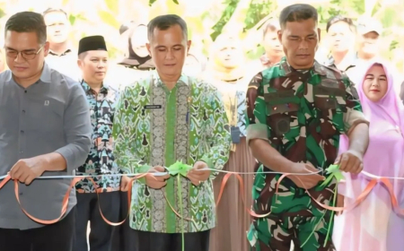 OKU Selatan Mulai Gulirkan Program Makan Bergizi Gratis untuk Ribuan Pelajar Desa Rantau Panjang