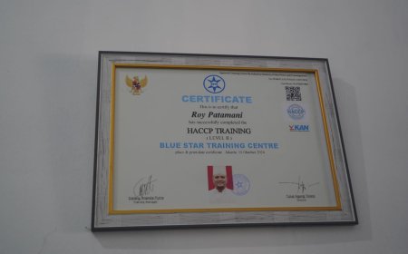 Chef Bersertifikat Jalankan Dapur MBG di SPPG Bongoime, Mutu dan Keamanan Pangan Terjaga