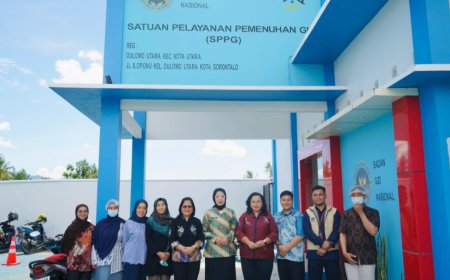 SPPG Dulomo Utara Jadi Ruang Pemberdayaan, Dapur MBG Dorong Kemandirian Warga