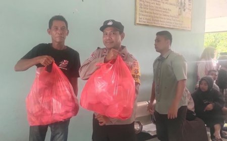 Polsek Bolo Kawal Distribusi 4.495 Paket MBG di Kecamatan Bolo