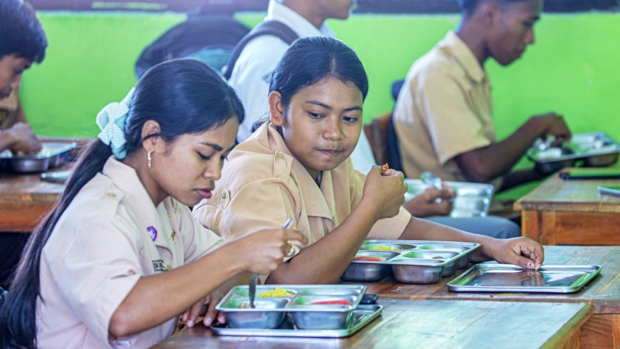 Jejak Hangat Makan Bergizi Gratis di Ujung Selatan Indonesia