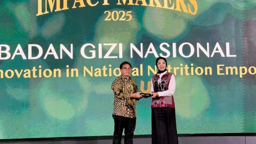 BGN Meraih Penghargaan Kumparan Awards Impact Makers atas Kontribusi Nyata dalam Program Peningkatan Gizi Nasional